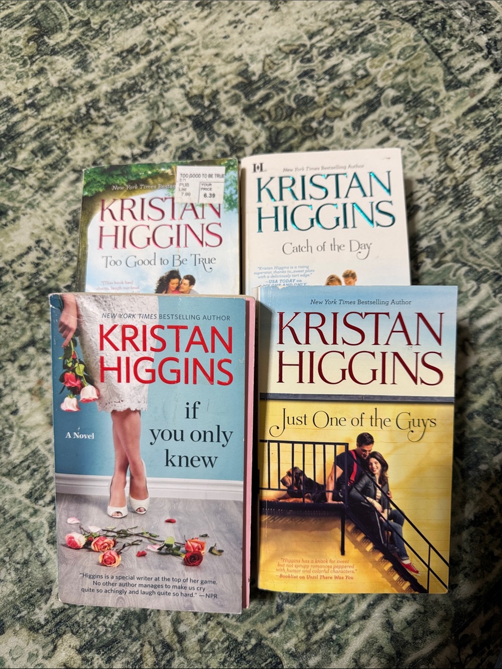 B9 - Set of 4 Separate Kristin Higgins Paperbacks